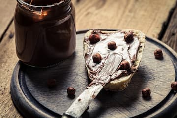 crema de avellanas vegana